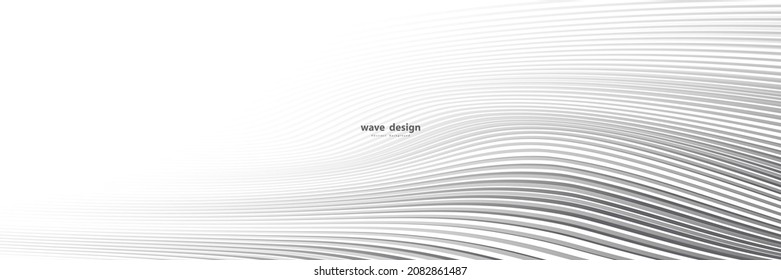 Abstract vector line pattern. Geometric texture background. EPS10 - Illustration