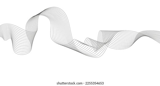 Abstract vector line wave graphics on white background. Business template
Design template for cover, postcard certificate, document, business.