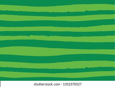 Abstract vector lines background. Green palette dry brush stroke lines.