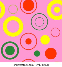 Abstract vector lines background seamless pattern