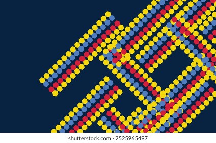 Abstract vector lines background for your design