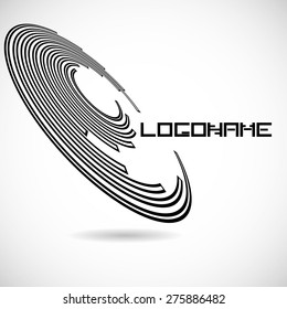 Abstract Vector Lines Business Logo . 