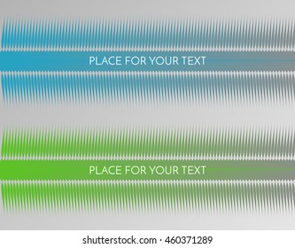 Abstract vector lines for free text. Straight sharp elements.