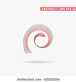 Abstract vector lines. Vector lines. Abstract vector illustration.