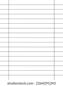 Página de papel Resumen de líneas vectoriales