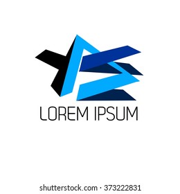 Abstract vector logo