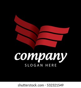 abstract vector logo