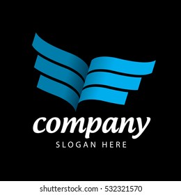 abstract vector logo