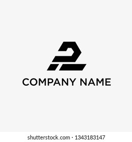 Abstract vector logo combines house and the letter H. - Vector