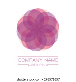 Abstract vector logo concept for business visual identity. Concept icon. Vector background. EPS 10 file.