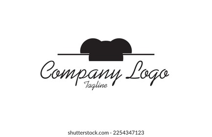 Abstract Vector Logo Design, Black and White Abstract Logo.