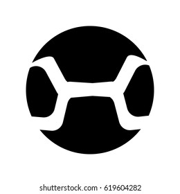 Abstract vector logo design elements