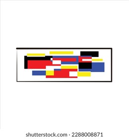 Abstrakte Symbole für Vektorlogo-Designlinien