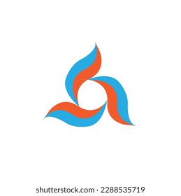abstract vector logo design, minimalis and simple concept logo.