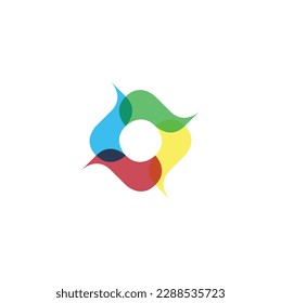 abstract vector logo design, minimalis and simple concept logo.