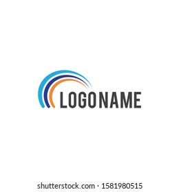 Abstract Vector Logo Design Template. Colorful Abstract Logo Design.