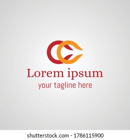 Plantilla de diseño de logotipo de vector abstracto, plantilla de logotipo creativo