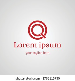 Abstract vector logo design template, creative logo template