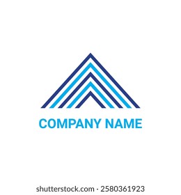 Abstract vector logo design template.