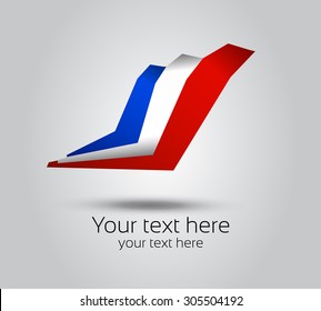 Abstract vector logo design template. Concept icon with space for your text. New technology business Creative idea. 