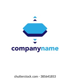 Abstract Vector Logo Design Template. Creative Concept Icon