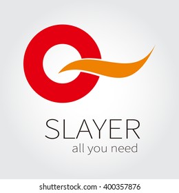 abstract vector and logo design or template decorative ornament business icon of company identity symbol concept