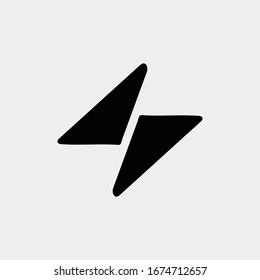 Abstract vector logo design template.Vector illustration.