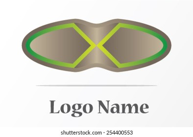Abstract vector logo icon