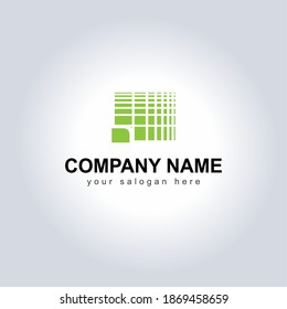 Abstract vector logo icon Company Name and Slogan. Design Dynamic Shaped logo Template for your brand. Creative logo concepts with Icon symbol. Business name with Tagline 
