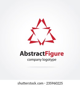 Abstract vector logo icon concept. Logotype template for branding and corporate design