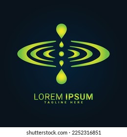 abstract vector logo illustration design