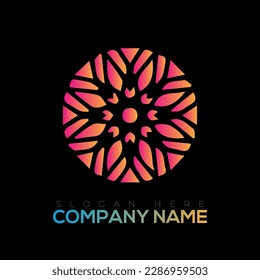 Abstract vector logo Illustration design