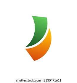 Logo de vector abstracto con diseño lujoso y moderno y colores atractivos para su marca