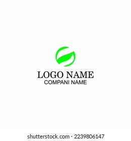 abstract vector logo on white background