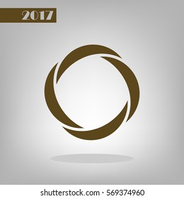 Abstract vector logotype template