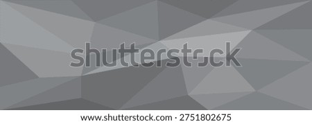 abstract vector lowpoly grey gradient