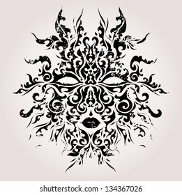 Abstract vector mask