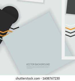 Abstract vector memphis background . geometric elements. Design patterns with overlapping shapes. New texture for your design.