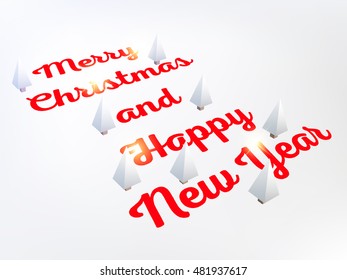 Abstract vector Merry Christmas layout background. For Happy New Year art design, list, page, mockup theme style, banner, idea, cover, booklet, print, flyer, book, blank, card, ad, sign, sheet, flyer.