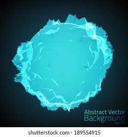 Abstract vector mesh background. Futuristic style card. Elegant background for business presentations.