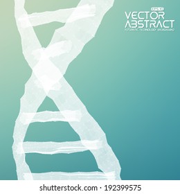 Abstract vector mesh background. Futuristic technology style. Elegant background for business presentations.