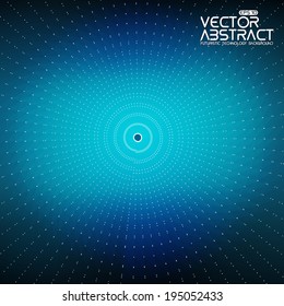 Abstract vector mesh background. Futuristic technology style. Elegant background for business presentations. Eps 10
