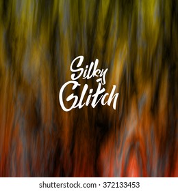 Abstract vector mesh background. Marble structure texture. Wavy colorful threads. Smooth image data glitch. Ripples of colorful silk. Chaos aesthetics of slick. Digital decay. Color overflow.