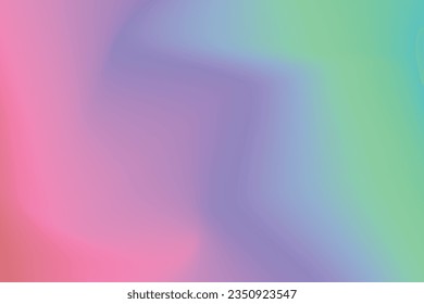 Abstract vector mesh background, pink, purple and green gradient, vector wallpaper illustration.