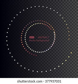 Abstract vector mesh spheres. Futuristic abstract technology, abstract low poly style. Elegant dots abstract background for business presentations. Flying debris abstract lines. Illustration eps10