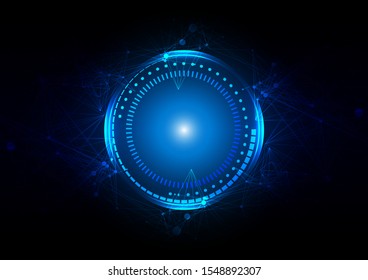 Abstract vector mesh technology background design. illustration vector design.