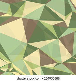 Abstract Vector Military Background Made of  triangle Geometric