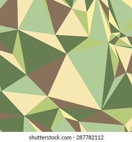 Abstract Vector Military Background Made of triangle Geometric