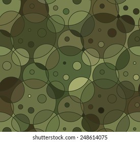 Abstract Vector Military Camouflage Background