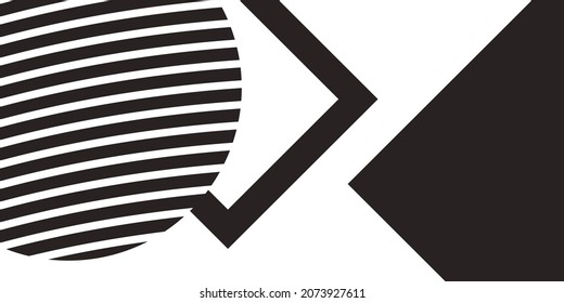 Resumen del fondo minimalista vectorial. Ilustración geométrica con círculos.